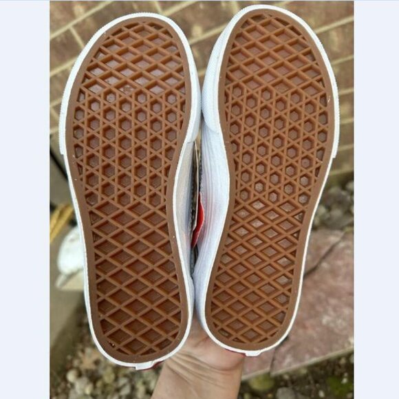 Kid's Vans Old Skool Sneaker Shoes Size 1/31.5EU Pride White Pride Youth Shoes - Picture 6 of 8